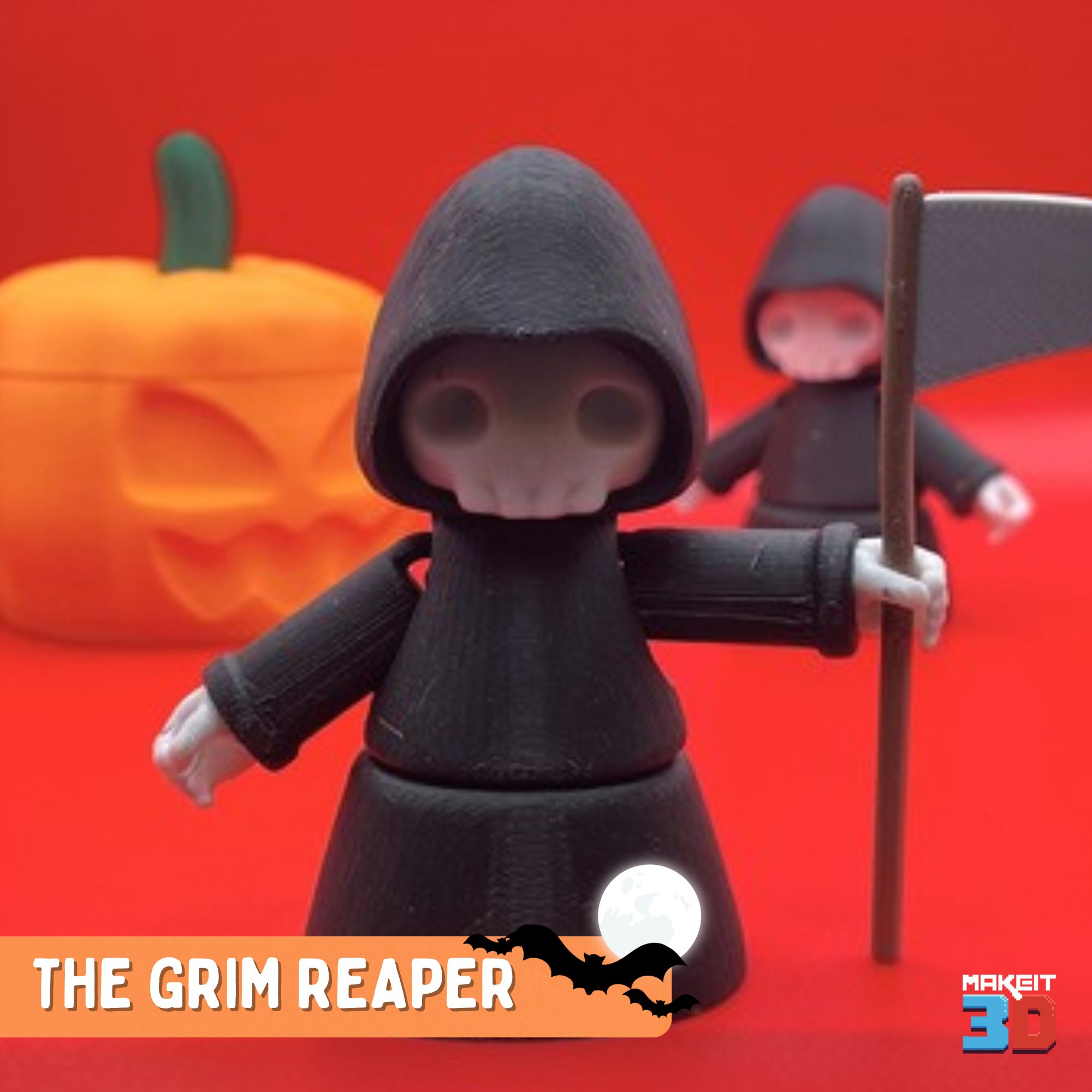 3D Printable Flexi Grim Reaper